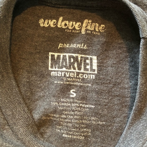 Mens Marvel T Shirt - Picture 4 of 4